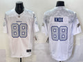 Men’s Buffalo Bills Dawson Knox #88 White 2025 Rivalries Collection Limited Jersey
