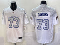 Men’s Buffalo Bills Dion Dawkins #73 White 2025 Rivalries Collection Limited Jersey
