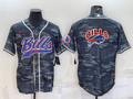Men’s Buffalo Bills Grey Camouflage Jersey