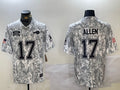 Men’s Buffalo Bills Josh Allen #17 Arctic Camo 2024 Salute to Service Limited Jersey