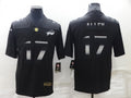 Men’s Buffalo Bills Josh Allen #17 Black Alternate Jersey