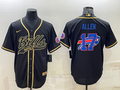 Men’s Buffalo Bills Josh Allen #17 Black Jersey Joint Edition
