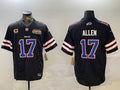 Men’s Buffalo Bills Josh Allen #17 Black Vapor F.U.S.E. Limited Jersey