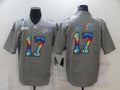 Men’s Buffalo Bills Josh Allen #17 Gray Jersey
