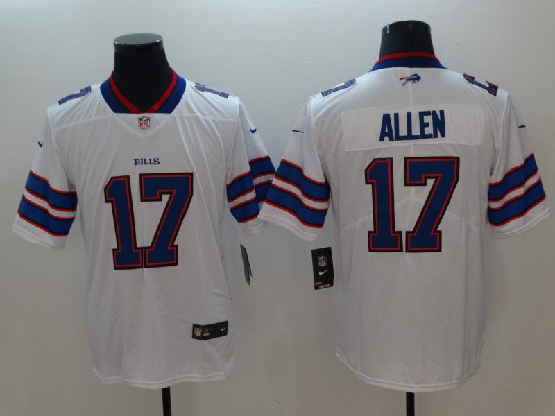 Men’s Buffalo Bills Josh Allen #17 White Jersey