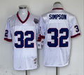 Men’s Buffalo Bills OJ Simpson Mitchell & Ness White Legacy Jersey