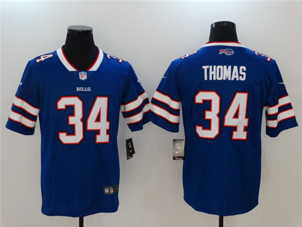 Men’s Buffalo Bills Retired Player #34 Thurman Thomas Nike Royal Player Game Football Jersey