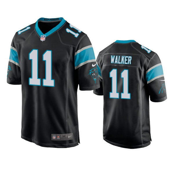 Men’s Carolina Panthers #11 P.J. Walker Nike Black Vapor Untouchable Limited Jersey