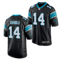 Men’s Carolina Panthers #14 Sam Darnold Black Nike Vapor Untouchable Limited Jersey