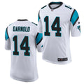 Men’s Carolina Panthers #14 Sam Darnold White Nike Vapor Untouchable Football Jersey