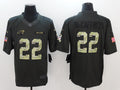 Men’s Carolina Panthers #22 Christian McCaffrey Black Jersey