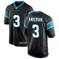 Men’s Carolina Panthers #3 Robby Anderson Nike Black Vapor Untouchable Limited Jersey