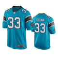 Mens Carolina Panthers #33 D’Onta Foreman Nike Blue Vapor Untouchable Limited Jersey
