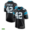 Men’s Carolina Panthers #42 Sam Franklin Nike Black Game Jersey
