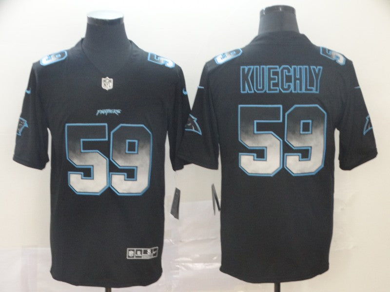 Men’s Carolina Panthers #59 Luke Kuechly Black Jersey