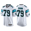 Men’s Carolina Panthers #79 Ikem Ekwonu Nike White Vapor Untouchable Limited Jersey