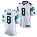 Men’s Carolina Panthers #8 Jaycee Horn  White Nike NFL Vapor Untouchable Limited Jersey