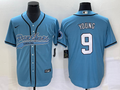 Men’s Carolina Panthers Bryce Young #9 Blue Jersey Joint Edition