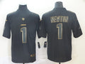 Men’s Carolina Panthers Cam Newton #1 Black Jersey