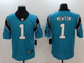 Men’s Carolina Panthers Cam Newton #1 Blue Jersey