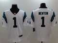 Men’s Carolina Panthers Cam Newton #1 White Jersey