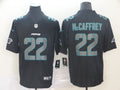 Men’s Carolina Panthers Christian McCaffrey #22 Black Authentic Jersey