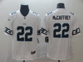 Men’s Carolina Panthers Christian McCaffrey #22 White Jersey