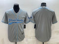 Men’s Carolina Panthers Gray Blank Jersey