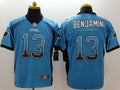 Men’s Carolina Panthers Kelvin Benjamin #13 Blue Jersey