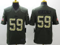 Men’s Carolina Panthers Luke Kuechly #59 Army Green Jersey