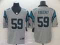 Men’s Carolina Panthers Luke Kuechly #59 Gray Inverted Legend Jersey