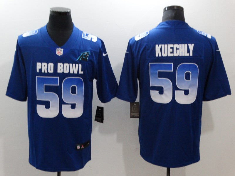 Men’s Carolina Panthers Luke Kuechly #59 Navy Jersey