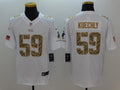 Men’s Carolina Panthers Luke Kuechly #59 White Jersey