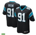 Men’s Carolina Panthers Retired Player #91 Kevin Greene Nike Black Game Football Jersey