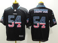 Men’s Carolina Panthers Shaq Thompson #54 Black Jersey