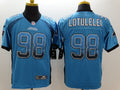 Men’s Carolina Panthers Star Lotulelei #98 Blue Jersey