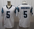 Men’s Carolina Panthers Teddy Bridgewater #5 White Jersey