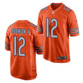 Men’s Chicago Bears #12 Allen Robinson II Nike Orange Vapor Limited Jersey