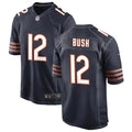 Mens Chicago Bears #12 Devin Bush Nike Navy Vapor F.U.S.E. Limited Jersey