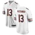 Mens Chicago Bears #13 Maurice Alexander Nike White Vapor F.U.S.E. Limited Jersey