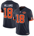 Men’s Chicago Bears #18 Caleb Williams Navy 2026 F.U.S.E. Rivalries Collection Limited Stitched Football Jersey