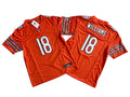 Mens Chicago Bears #18 Caleb Williams Nike Orange Alternate Untouchable Limited Jersey