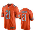 Mens Chicago Bears #21 D’Onta Foreman Nike Orange Vapor F.U.S.E. Limited Jersey