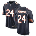 Mens Chicago Bears #24 Malik Muhammad Nike Navy Vapor F.U.S.E. Limited Jersey