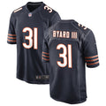 Mens Chicago Bears #31 Kevin Byard III  Nike Navy Vapor Untouchable Limited Jersey