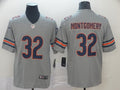 Men’s Chicago Bears #32 David Montgomery Nike Gray Inverted Legend Jersey
