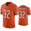 Mens Chicago Bears #32 David Montgomery Nike Orange Alternate Untouchable Limited Jersey