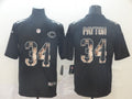 Men’s Chicago Bears #34 Walter Payton Black Jersey