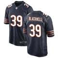 Mens Chicago Bears #39 Josh Blackwell Nike Navy Vapor F.U.S.E. Limited Jersey