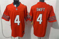 Mens Chicago Bears #4 D’Andre Swift Nike Orange Alternate F.U.S.E. Limited Jersey